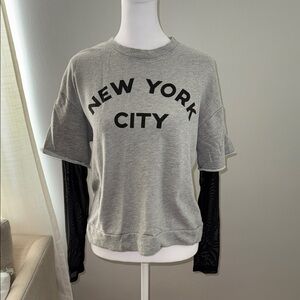 Gray 'New York City' Sweatshirt